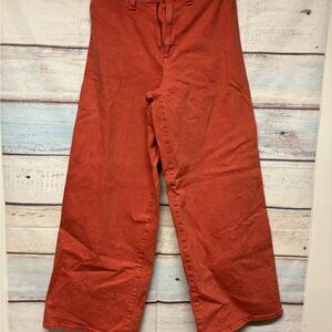 Universal Thread Women's Wide Leg Pants - Burnt Orange